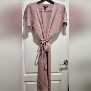 Short Sleeve Lavender Caridigan